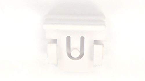 241563901 Refrigerator Crisper Drawer Slide Clip Genuine Original Equipment Manufacturer Oem Part