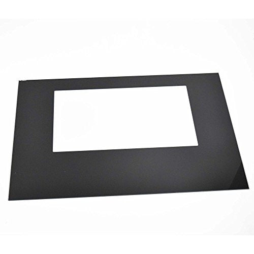 316558903 Range Oven Door Outer Panel Black Genuine Original Equipment Manufacturer Oem Part Black