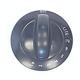 318196141 Range Surface Burner Knob Genuine Original Equipment Manufacturer Oem Part Black