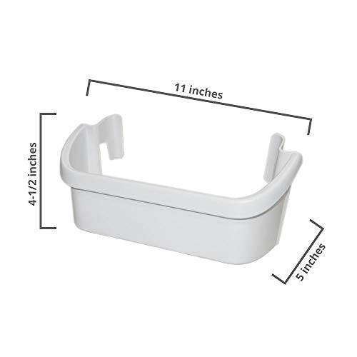 Genuine Frigidaire 240367301 Freezer Door Shelf Bin White