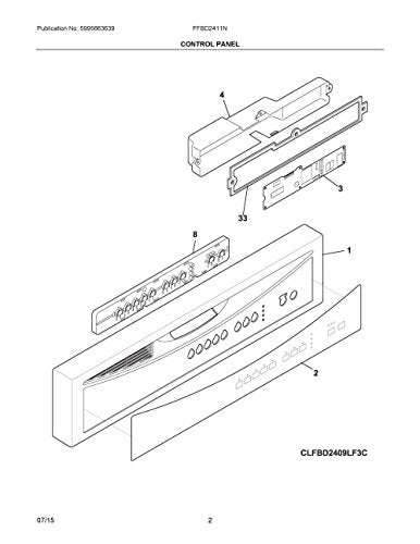 Frigidaire 5304504853 Harness