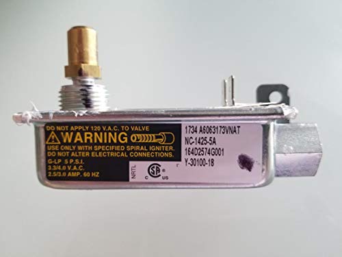 Edgewater Parts WB19K13 Oven Safety Valve Compatible With GE oven