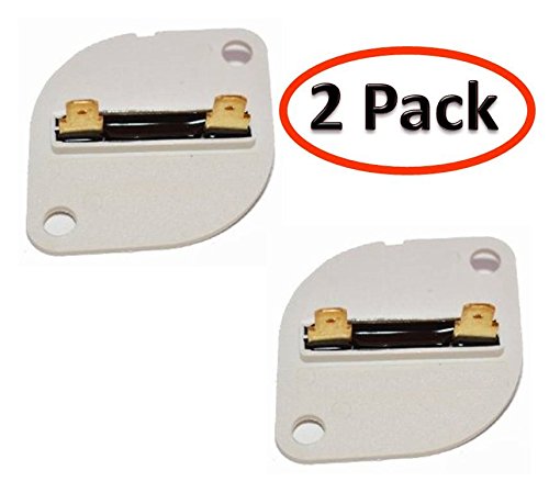 ( 2 Pack ) 3390719 ( WP3390719 ) Dryer thermal fuse for Whirlpool, Kenmore Dryer PS344958, AP6008309