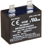 Genuine Frigidaire 297286801 Freezer Run Capacitor