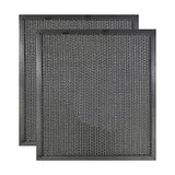 2 Pack Air Filter Factory Compatible Replacement For Ge Wb2X2893 Range Hood Aluminum Grease Filter