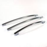 General Electric WR12X25069 Refrigerator Handle Kit -Stainless Steel