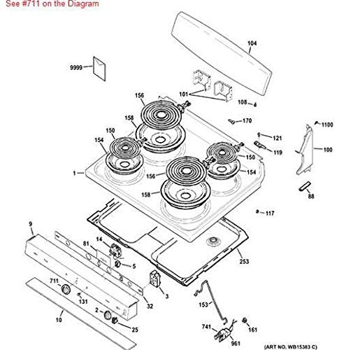 GENERAL ELECTRIC Knob Thermostat Asm (WB03X21365)